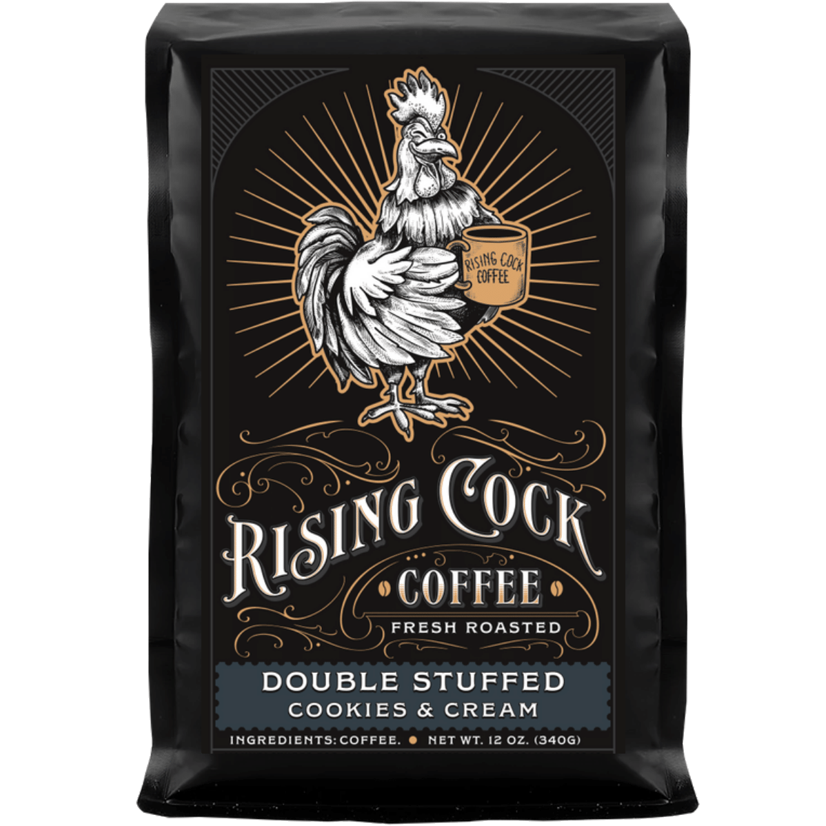 Double Stuffed (Cookies And Cream) - Rising Cock Coffee