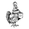 logo of Rising Cock Coffee | Funny Coffee Gifts & Freshly Roasted Coffee